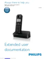 Preview for 1 page of Philips D150 Extended User Documentation