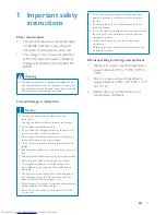 Preview for 5 page of Philips D150 Extended User Documentation