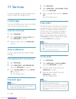 Preview for 24 page of Philips D150 Extended User Documentation