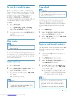 Preview for 25 page of Philips D150 Extended User Documentation