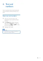 Предварительный просмотр 17 страницы Philips D160 Extended User Documentation