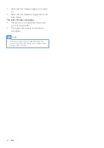 Предварительный просмотр 36 страницы Philips D160 Extended User Documentation