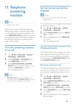 Preview for 25 page of Philips D161 Extended User Documentation