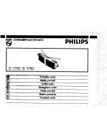 Preview for 3 page of Philips D1750 User Manual