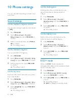 Preview for 24 page of Philips D200 Extended User Documentation