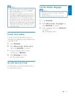 Preview for 25 page of Philips D200 Extended User Documentation