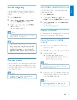 Preview for 29 page of Philips D200 Extended User Documentation