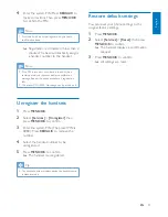 Preview for 33 page of Philips D200 Extended User Documentation