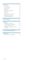 Preview for 4 page of Philips D210 Extended User Documentation