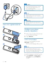 Preview for 10 page of Philips D210 Extended User Documentation