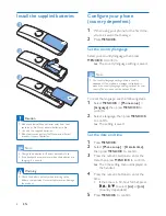 Preview for 10 page of Philips D230 Extended User Documentation