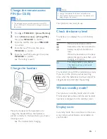 Preview for 11 page of Philips D230 Extended User Documentation