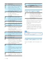 Preview for 12 page of Philips D230 Extended User Documentation