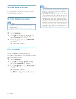 Preview for 24 page of Philips D230 Extended User Documentation