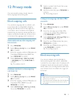 Preview for 29 page of Philips D230 Extended User Documentation