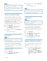 Preview for 32 page of Philips D230 Extended User Documentation