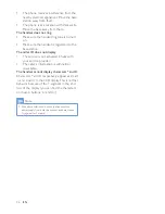 Preview for 38 page of Philips D230 Extended User Documentation