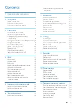 Preview for 3 page of Philips D260 Extended User Documentation