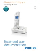 Philips D315 Extended User Documentation предпросмотр