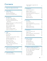 Preview for 3 page of Philips D315 Extended User Documentation