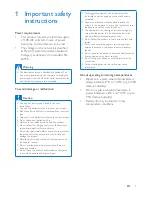 Preview for 5 page of Philips D315 Extended User Documentation