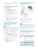 Preview for 11 page of Philips D315 Extended User Documentation