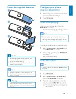 Preview for 11 page of Philips D400 User Documentation Files