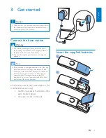 Предварительный просмотр 9 страницы Philips D4050 Extended User Documentation