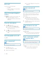 Preview for 14 page of Philips D4050 Extended User Documentation