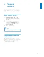 Preview for 17 page of Philips D4050 Extended User Documentation