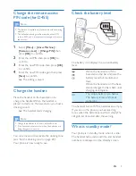 Предварительный просмотр 11 страницы Philips D450 User Documentation