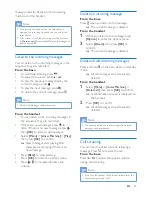 Предварительный просмотр 31 страницы Philips D450 User Documentation