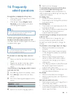 Предварительный просмотр 41 страницы Philips D450 User Documentation