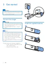 Preview for 8 page of Philips D4550 Extended User Documentation