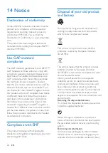 Preview for 30 page of Philips D4550 Extended User Documentation