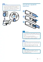 Предварительный просмотр 11 страницы Philips D460 Extended User Documentation