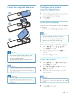 Предварительный просмотр 13 страницы Philips D600 Extended User Documentation