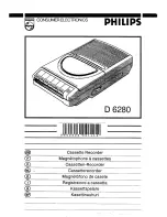 Philips D6280 User Manual preview