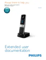 Philips D6350 Extended User Documentation preview