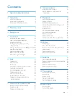 Preview for 3 page of Philips D700 Extended User Documentation