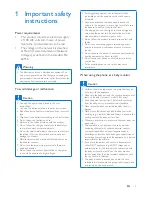 Предварительный просмотр 5 страницы Philips D700 Extended User Documentation