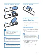 Preview for 13 page of Philips D700 Extended User Documentation