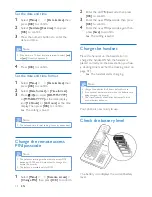 Предварительный просмотр 14 страницы Philips D700 Extended User Documentation