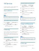 Предварительный просмотр 41 страницы Philips D700 Extended User Documentation