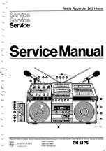 Philips D8714 Service Manual preview