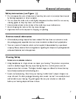 Preview for 7 page of Philips DA1102 User Manual