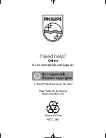 Preview for 21 page of Philips DA1102 User Manual