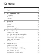 Preview for 3 page of Philips DA1200 User Manual