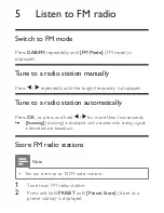 Preview for 20 page of Philips DA1200 User Manual