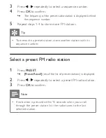 Preview for 21 page of Philips DA1200 User Manual